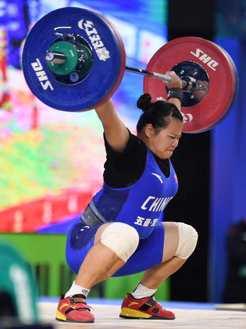 中国举重运动员十大排名(举重的女运动员)