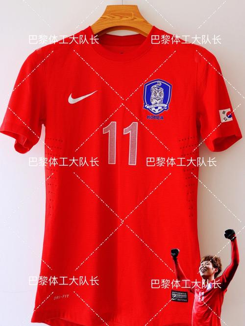 那些足球队 国家队 俱乐部 的队服是蓝色或是红色的 (韩国国家足球队队服)