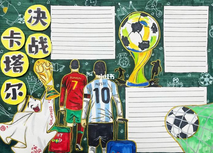 2023年足球海报怎么画 足球世界杯的手抄报怎么画(世界世界杯的吉祥物怎么画)